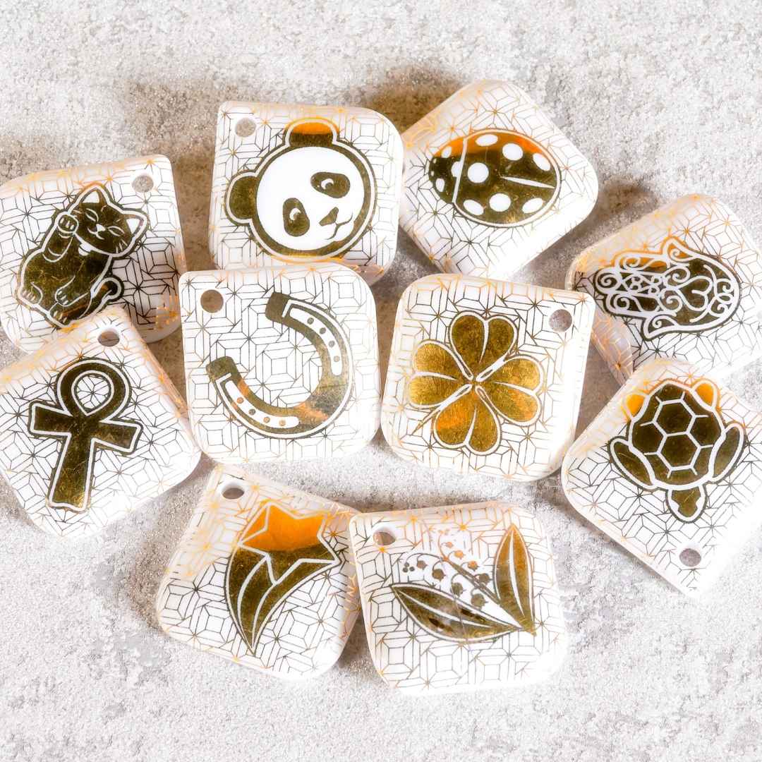 Porte-Bonheur - La collection de Fèves-Bijoux Or